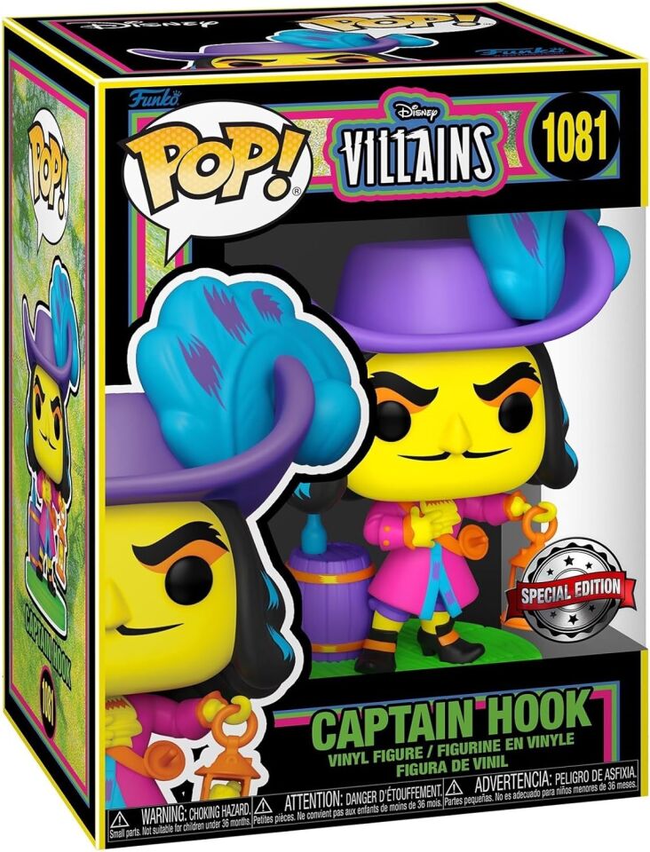 Funko Pop Captain Hook #1081 (Disney Villains Series)