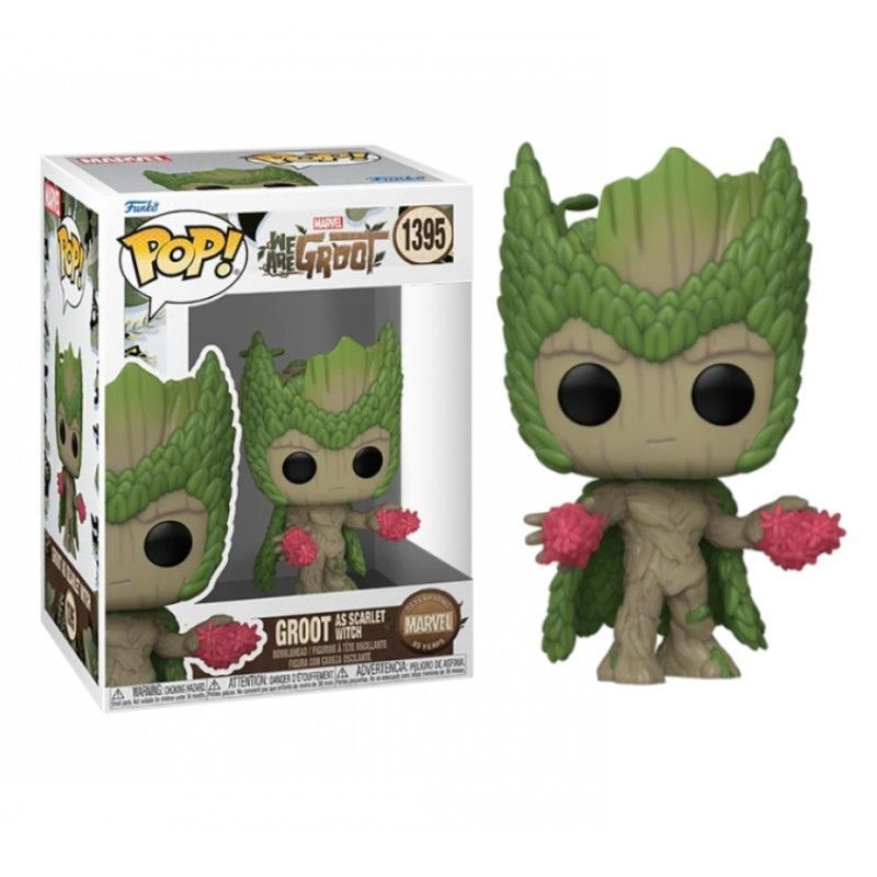 Funko Pop Figür Marvel We Are Groot Groot as Scarlet Witch No 1395