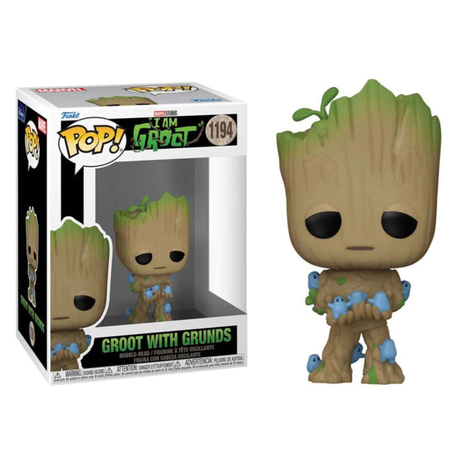 Funko I am Groot Groot with Grunds POP Figure 1194