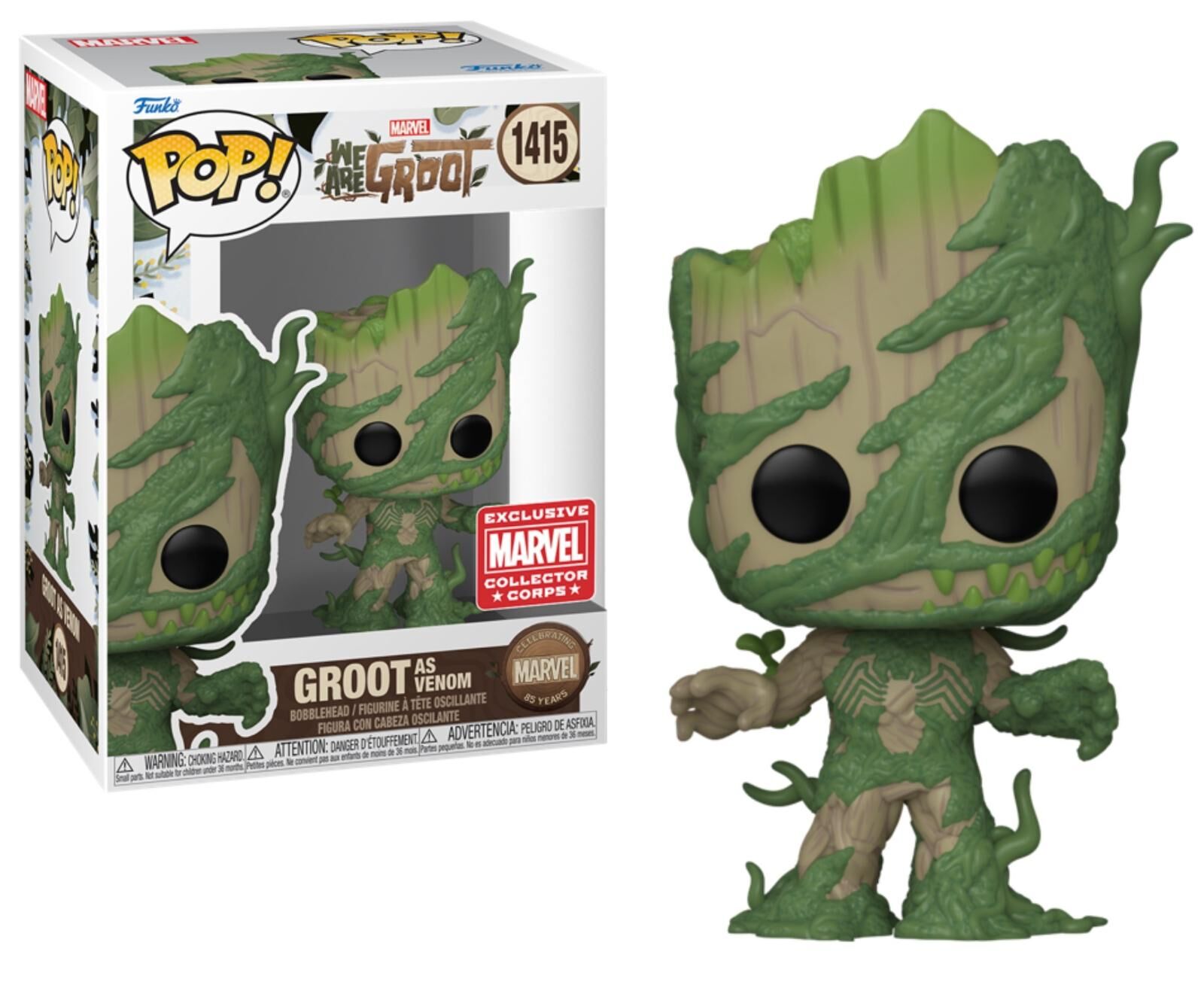 FUNKO POP WE ARE GROOT 1415 GROOT AS VENOM EXCLUSIVE