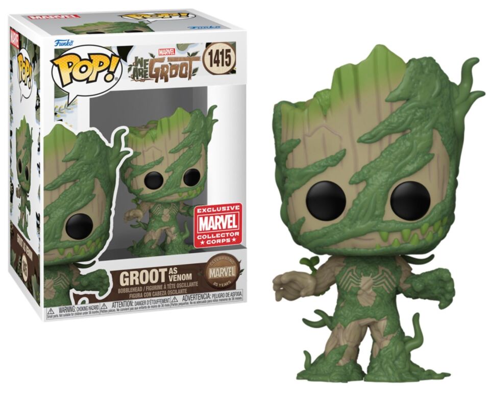 FUNKO POP WE ARE GROOT 1415 GROOT AS VENOM EXCLUSIVE