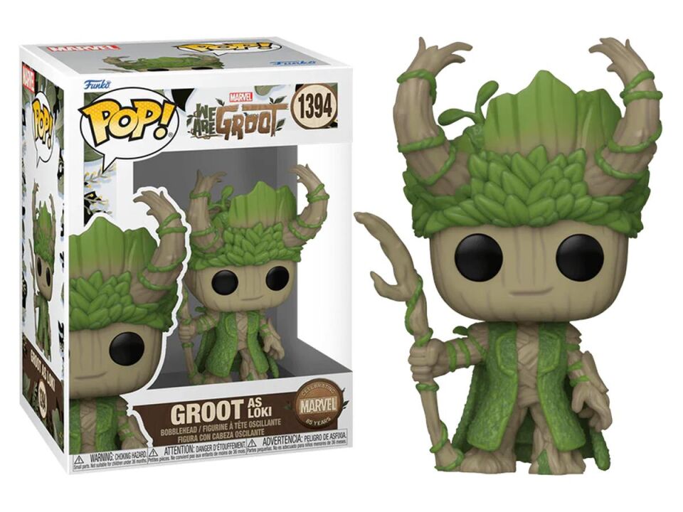 Funko Pop Marvel We Are Groot – Groot As Loki No:1394