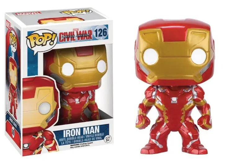 Funko Funko Pop! Marvel: Civil War Captain America: Iron Man