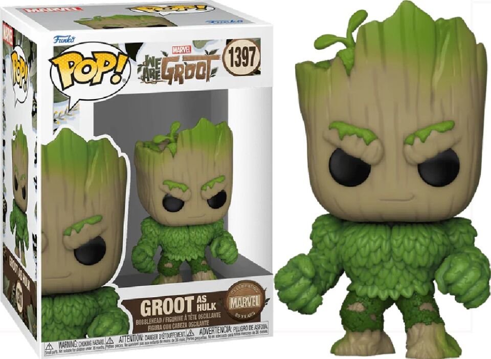 Funko Pop! Marvel – We Are Groot: Groot as Hulk (No: 1397)