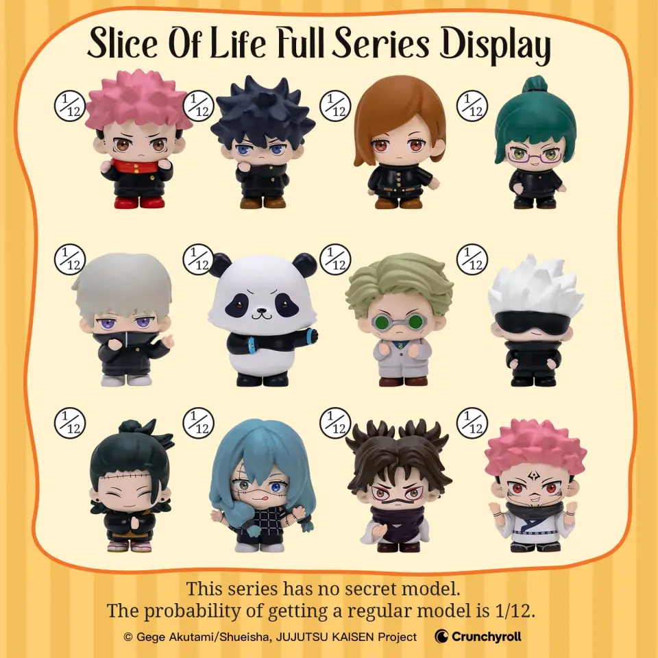 PUREMIND X JUJUTSU KAISEN SLICE OF LIFE 1 Adet
