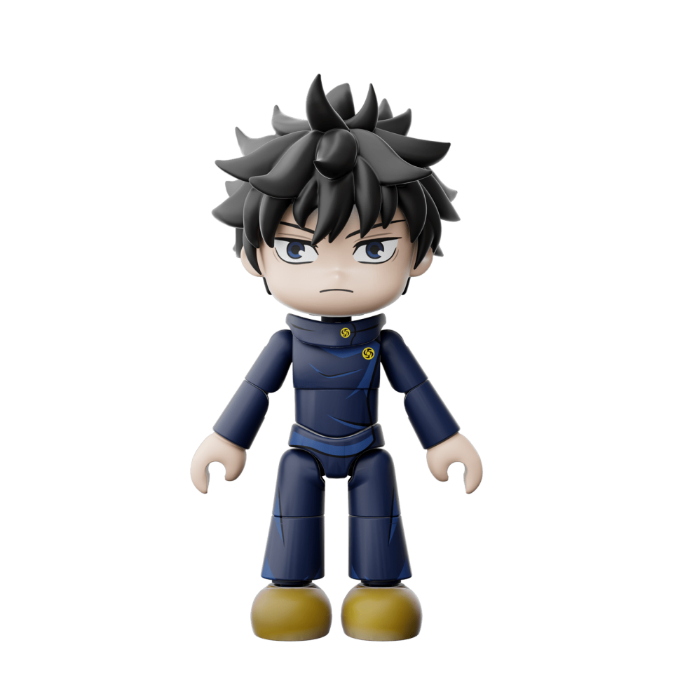 Puremind Jujutsu Kaisen Flexifigs Total Assault Buildable Figures Blind Box (1pc)