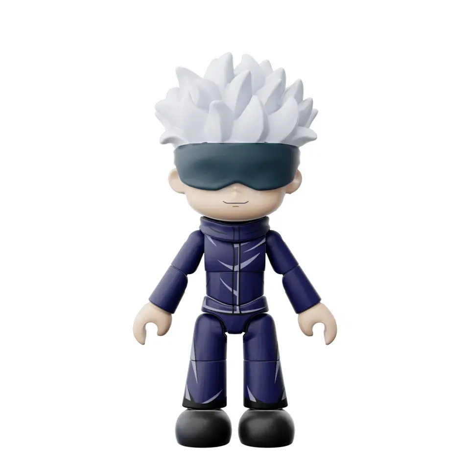 Puremind Jujutsu Kaisen Flexifigs Total Assault Buildable Figures Blind Box (1pc)