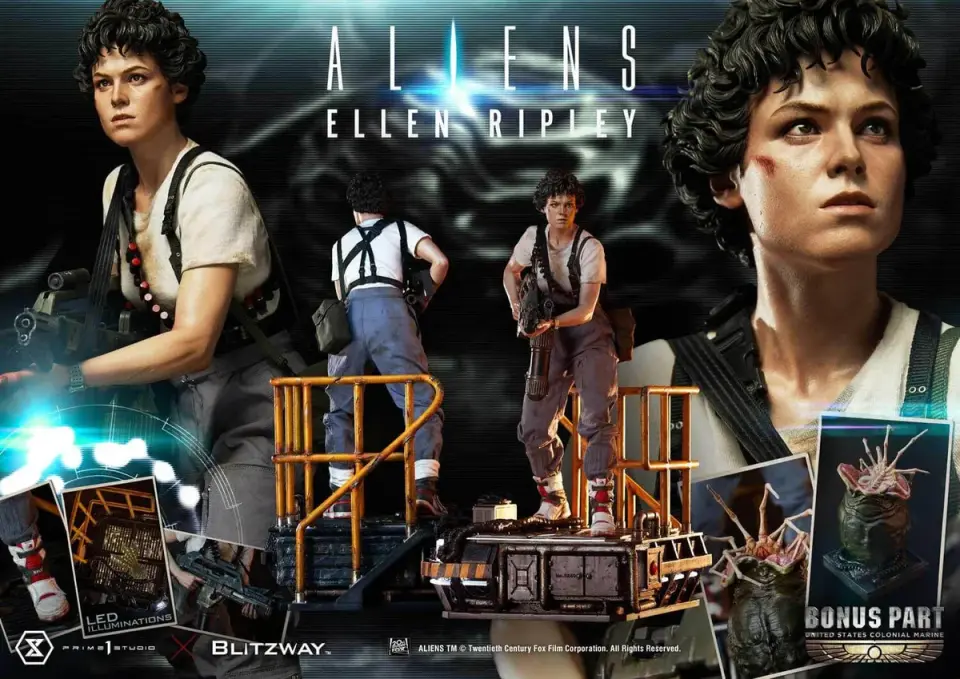 Ultimate Premium Masterline Aliens2 (Film) Ellen Ripley Bonus Version