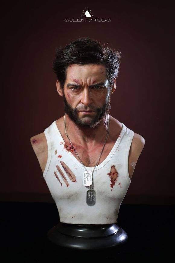 Wolverine 1:1 Bust & Arm by Queen Studios Collectibles