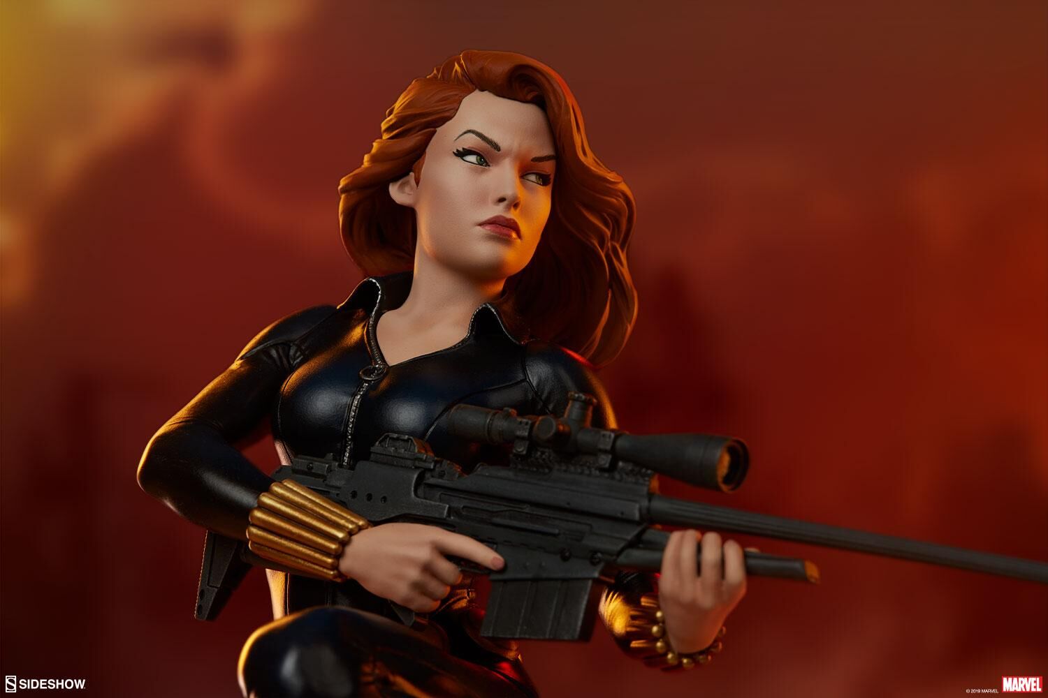 Black Widow Avengers Assemble Statue