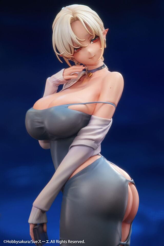 Hitozuma Elf Illustration by Sue Another Color PVC Statue