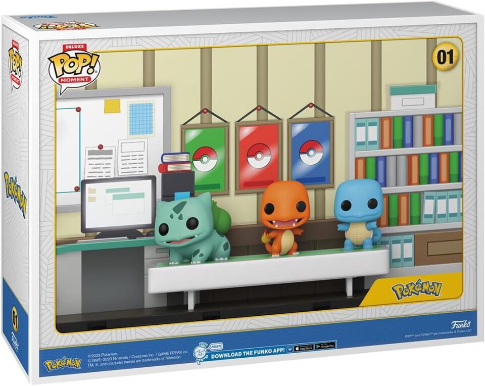 Pokemon Starters 3 Pack POP Figure