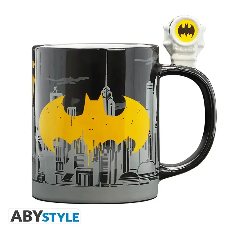 DC COMICS - Mug 3D handle - Bat-Signal & Batman