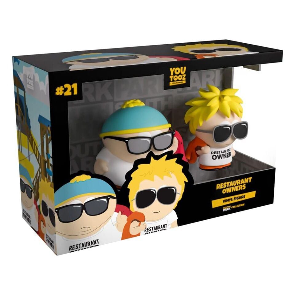 South Park Restaurant Owners 2-Pack Vinyl Figure Set