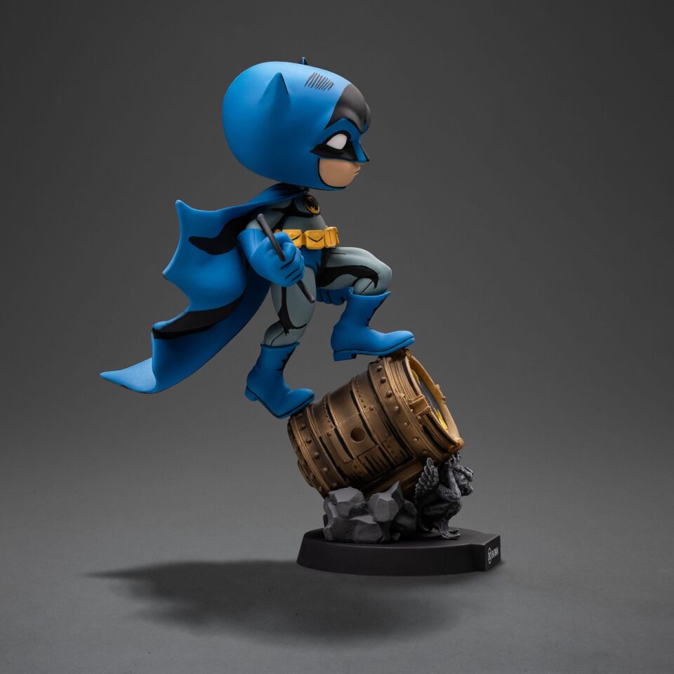 Batman on Bat-Signal (Blue Variant) Mini Co. Figure