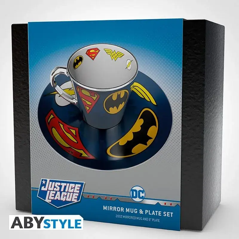 DC COMICS Batman Superman Fincan Seti
