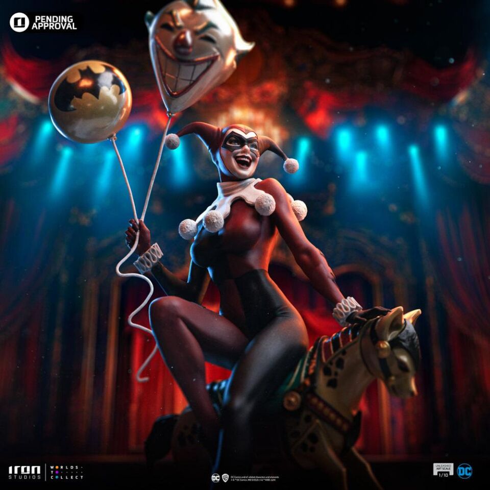Harley Quinn Unleashed 1:10 Scale Statue