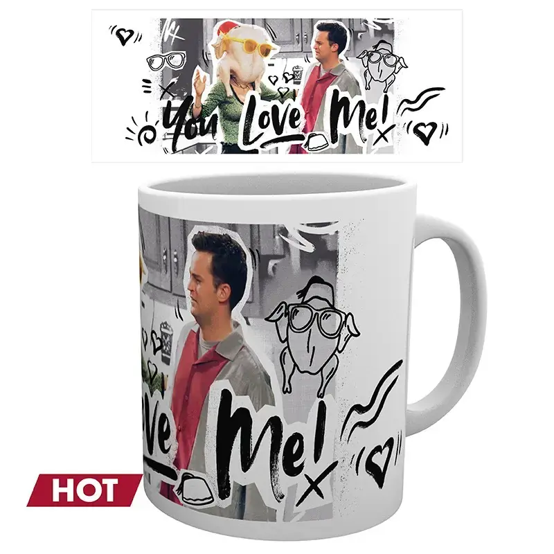FRIENDS - Mug Heat Change - 320 ml - You Love Me
