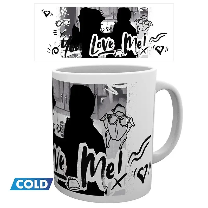 FRIENDS - Mug Heat Change - 320 ml - You Love Me