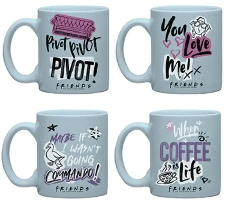FRIENDS 4'lü Espresso Seti