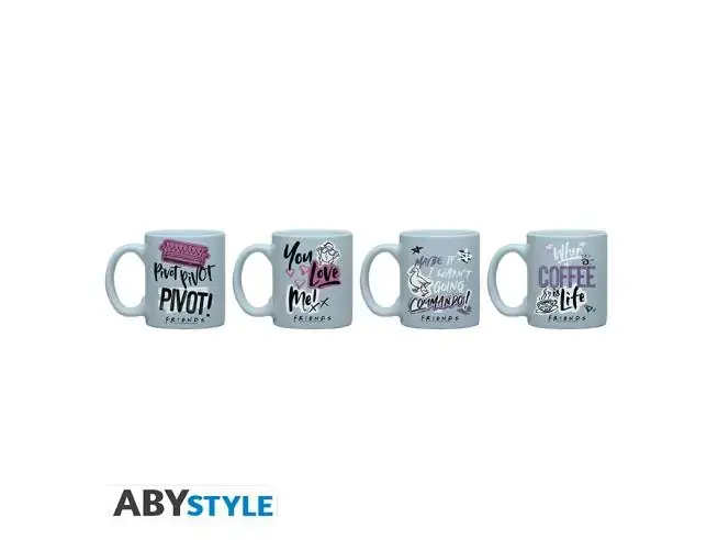 FRIENDS 4'lü Espresso Seti