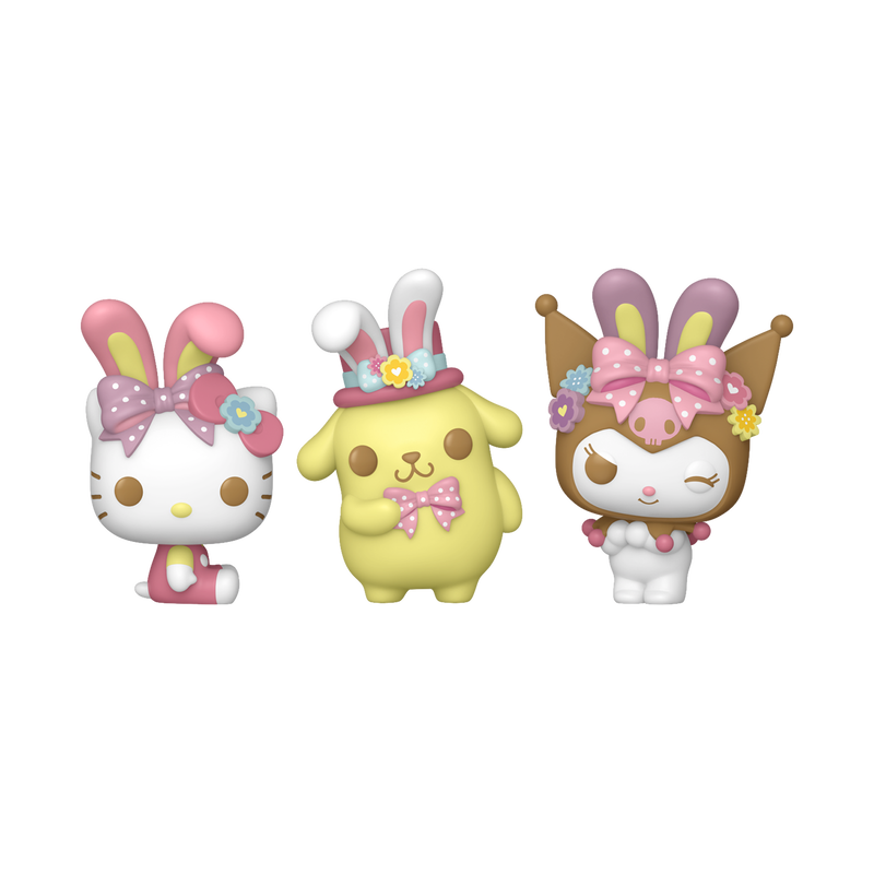 Hello Kitty Easter Egg 3-Pack Pocket POP Figure