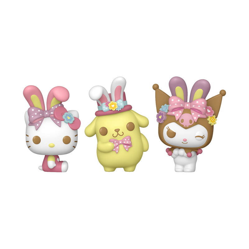 Hello Kitty Easter Egg 3-Pack Pocket POP Figure