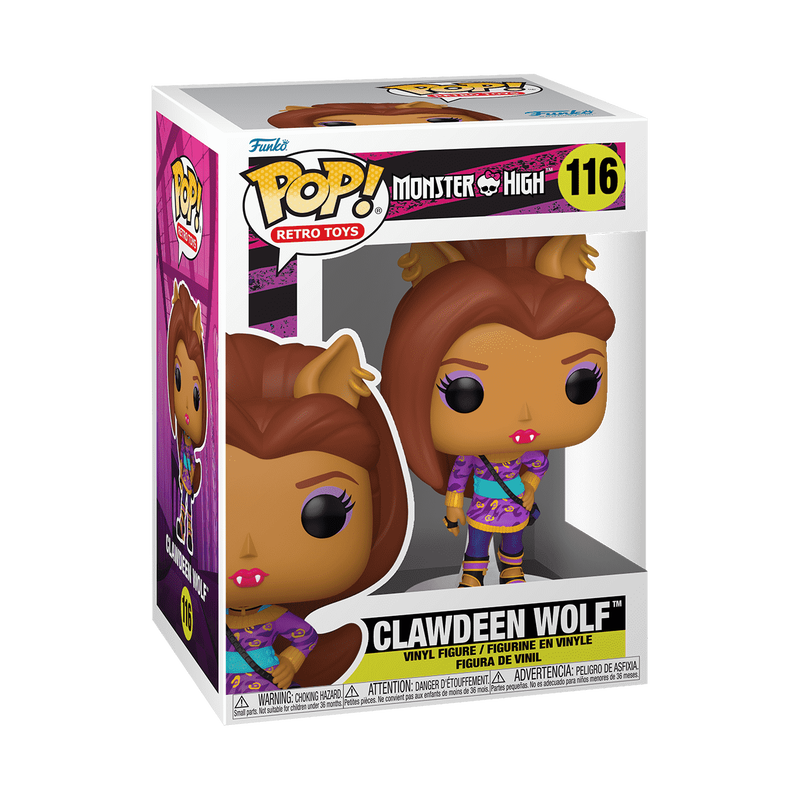 Monster High Clawdeen Wolf POP Figure