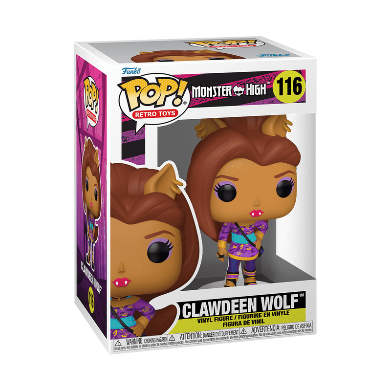 Monster High Clawdeen Wolf POP Figure