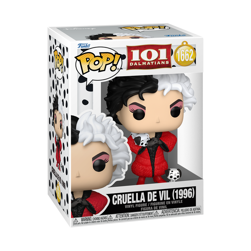 101 Dalmatians Cruella De Vil 1996 POP Figure