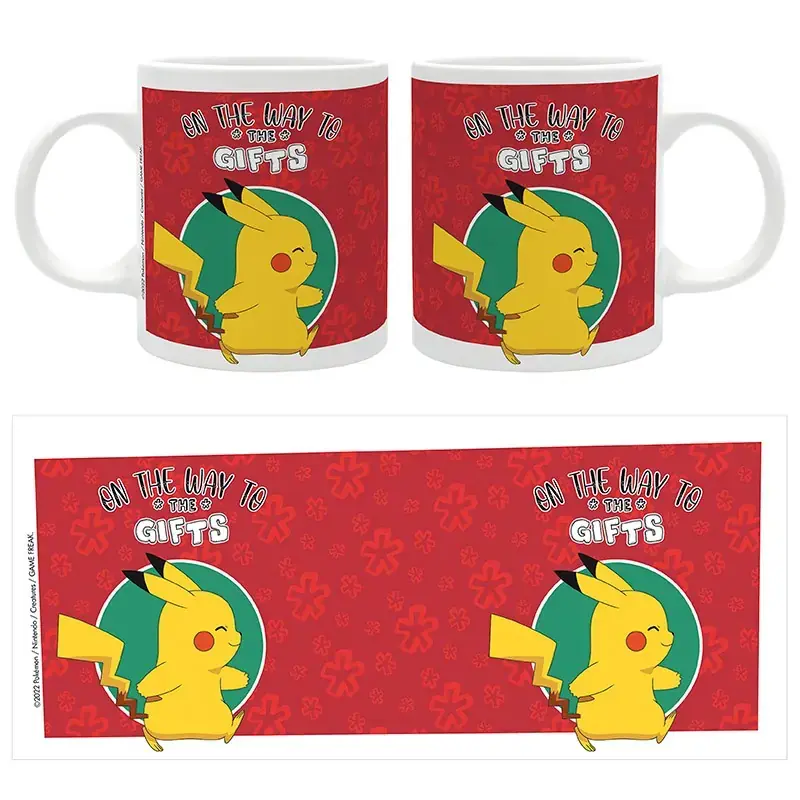 POKEMON - Mug - 320ml - ''ON THE WAY TO THE GIFTS''