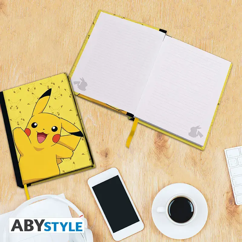 POKEMON - Pck A5 Notebook + Mug320ml + Postcards ''Pikachu''