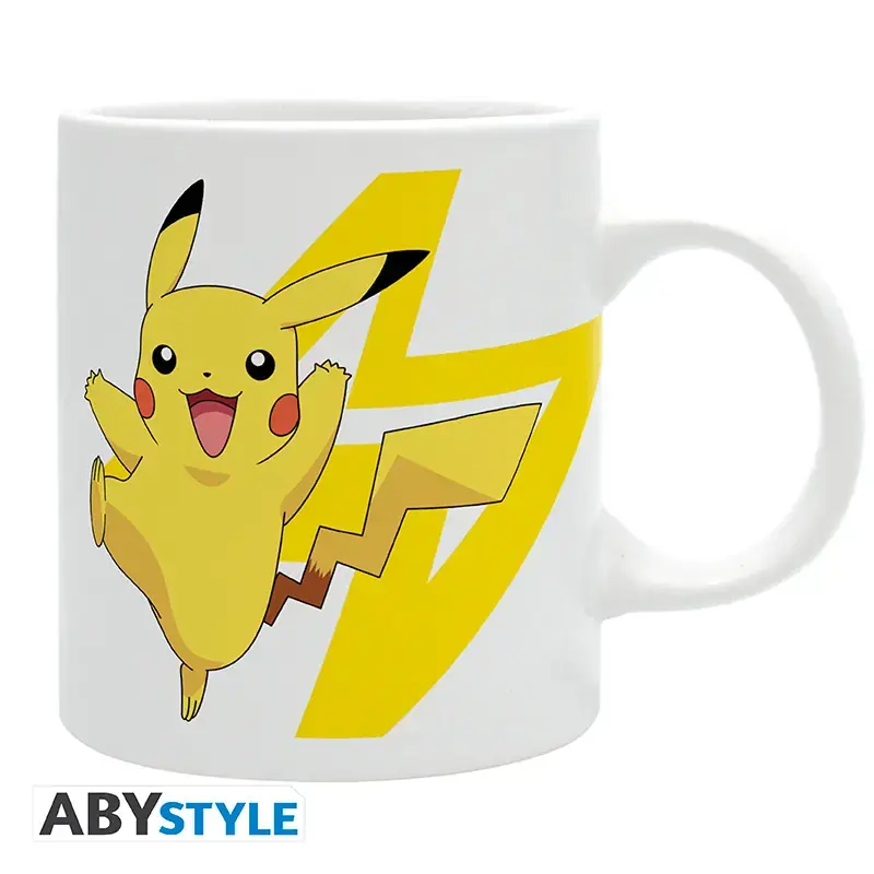 POKEMON Mug Logo & Pikachu