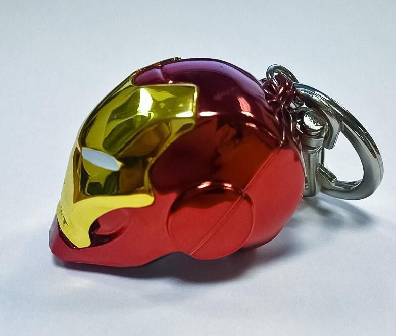 Iron Man Helmet Keyring