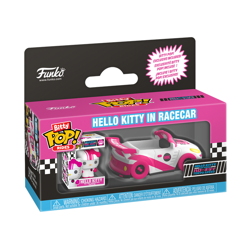 Hello Kitty in Racecar Bitty Ride POP Figure