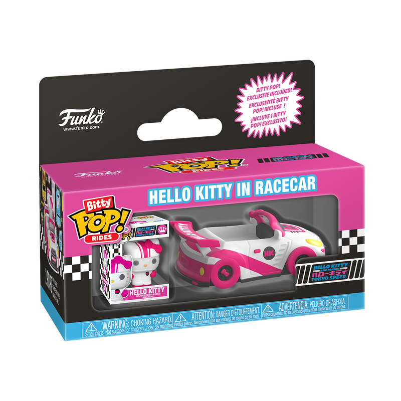Hello Kitty in Racecar Bitty Ride POP Figure