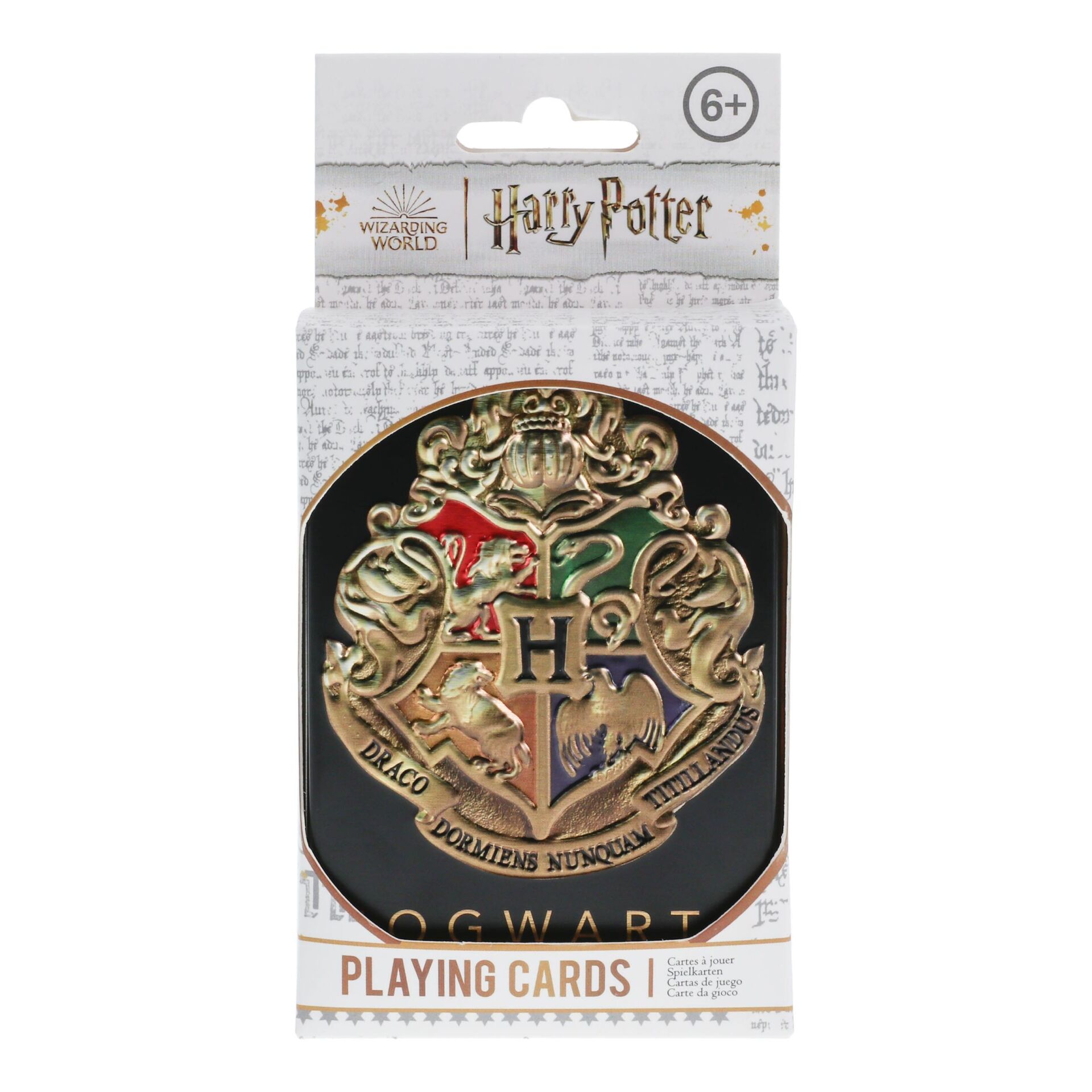 Harry Potter Hogwarts Playing Cards With Storage Tin