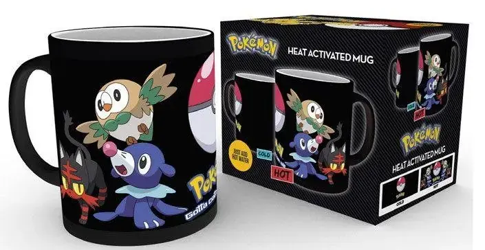 Pokemon - Catch Em All Heat Change Mug (300ml)
