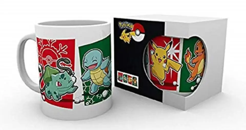 Pokemon 320ml Starters Noel Mug