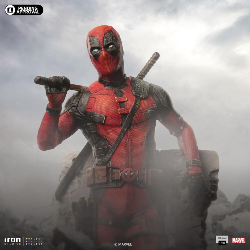 D&W Deadpool 1:10 Scale Statue