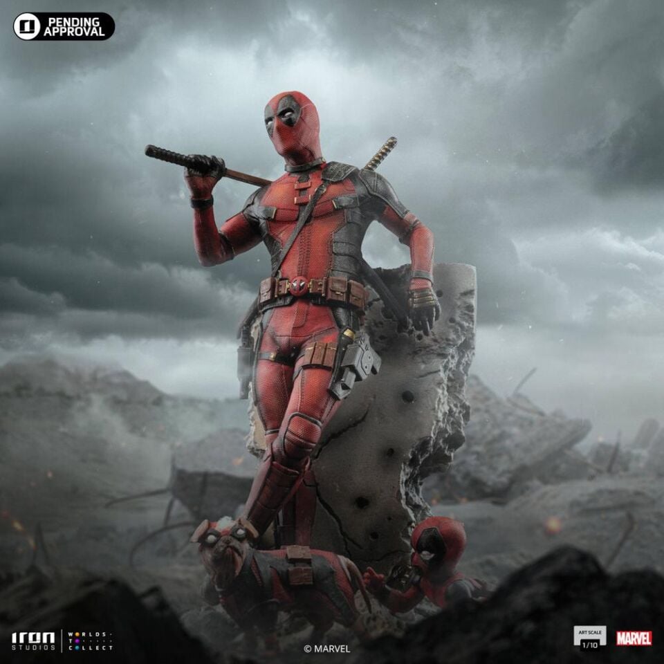 D&W Deadpool 1:10 Scale Statue