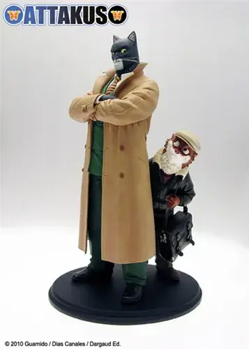 Blacksad - John & Weekly Statue