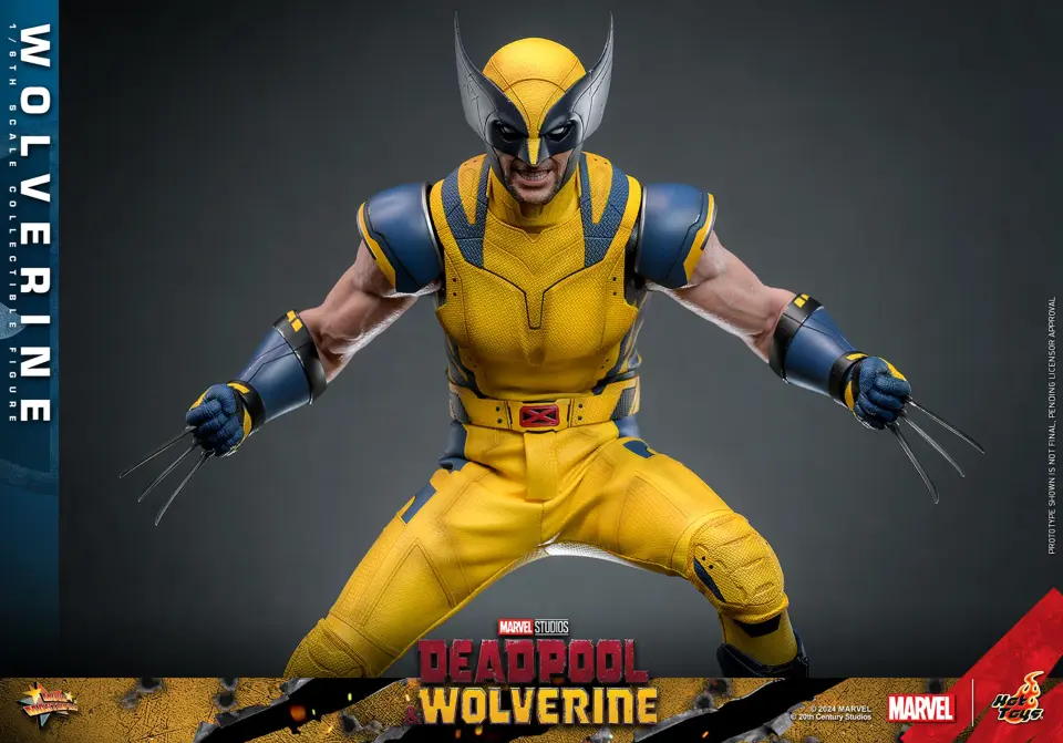 Wolverine Sixth Scale Figure Hot Toys (Deluxe Version)