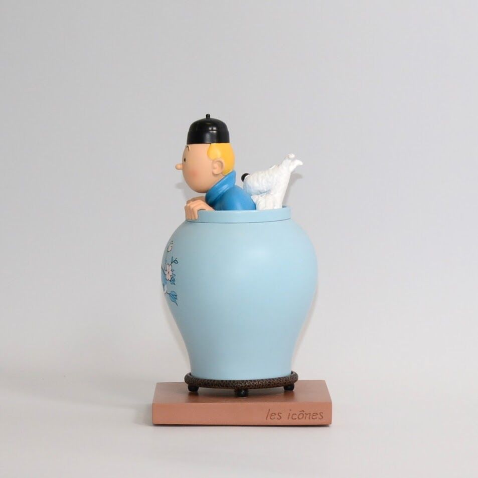 TINTIN – LES ICÔNES – THE BLUE LOTUS JAR – LIMITED EDITION – 46401