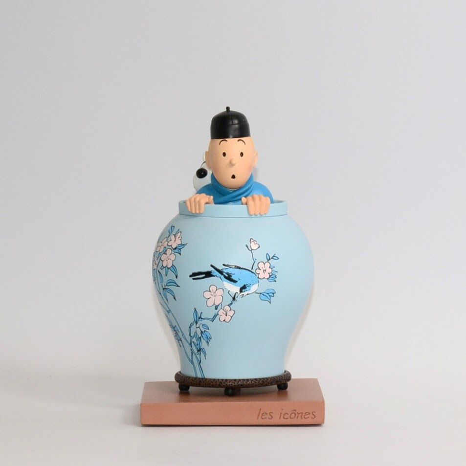 TINTIN – LES ICÔNES – THE BLUE LOTUS JAR – LIMITED EDITION – 46401