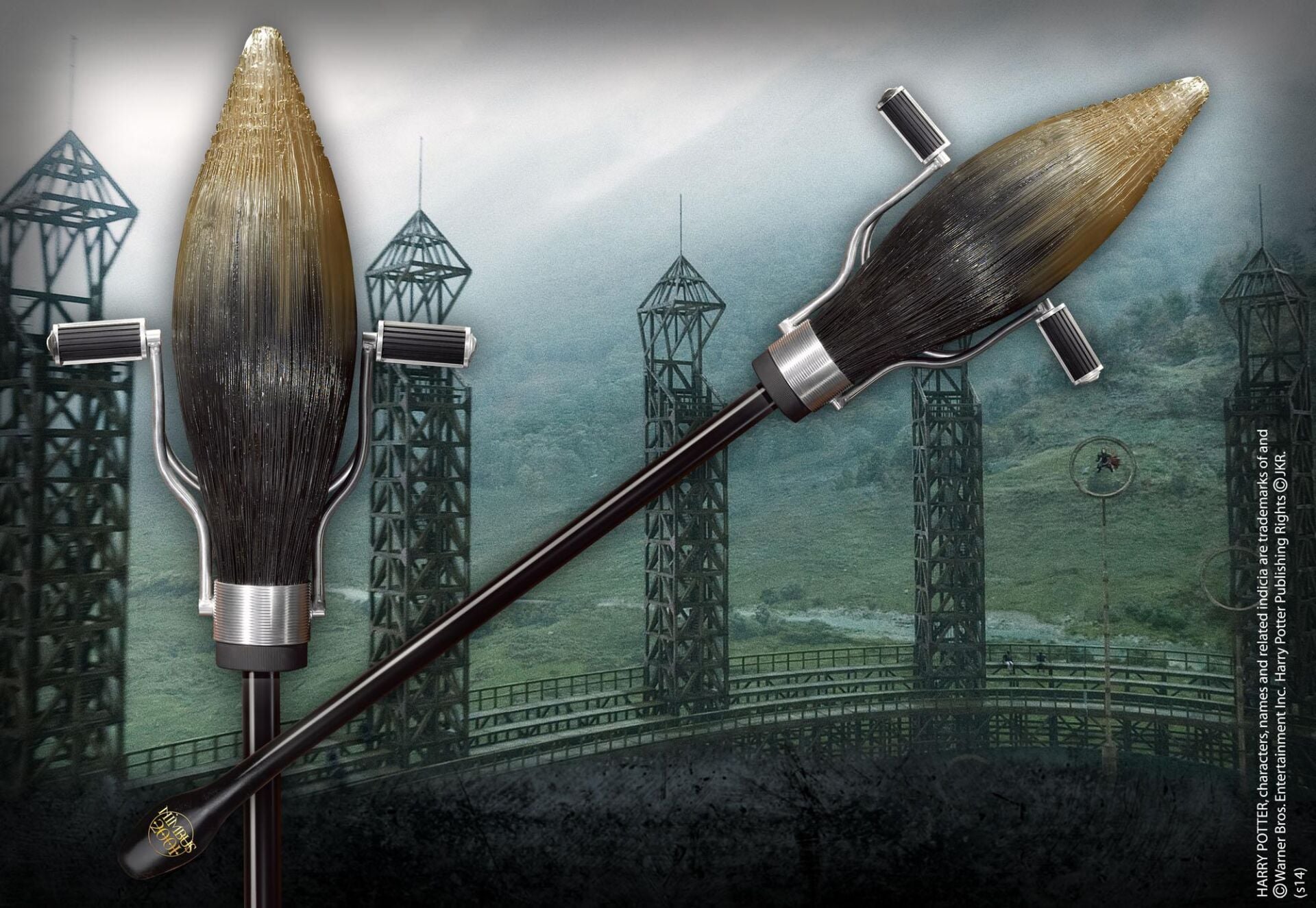 Harry Potter Nimbus 2001 Collector's Quality Broom 1:1 Life Size Replica