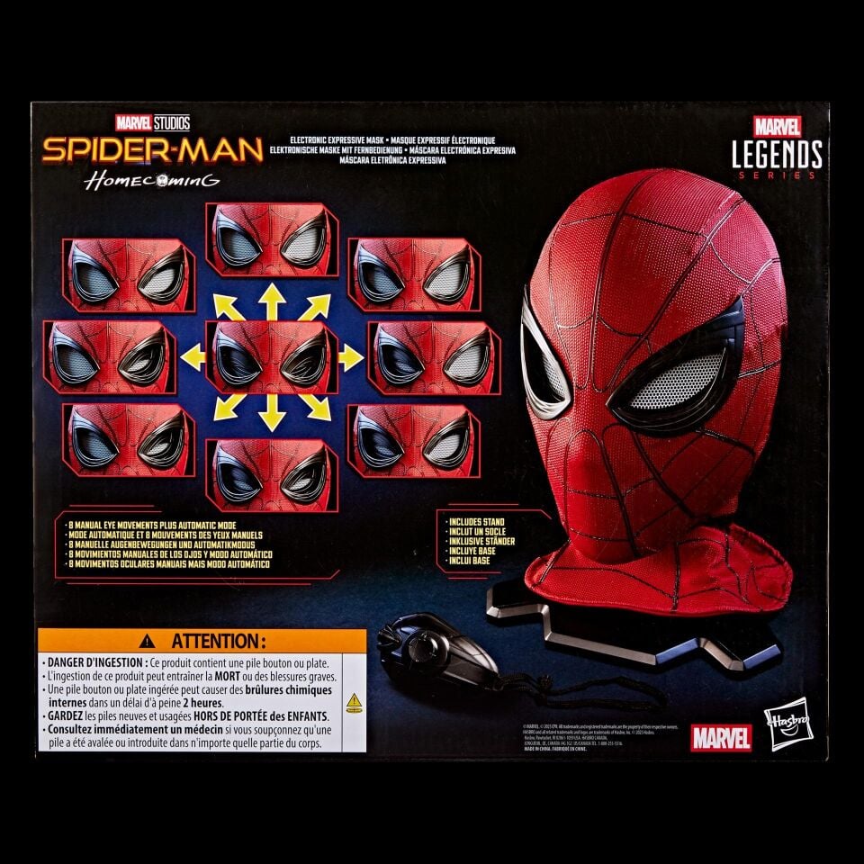 Spider-Man Expressive Electronic 1:1 Life Size Mask