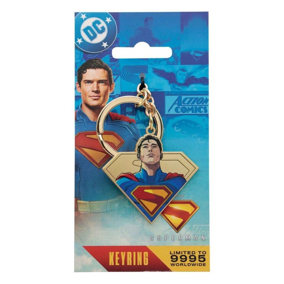 Superman 2025 Limited Edition Metal Keychain