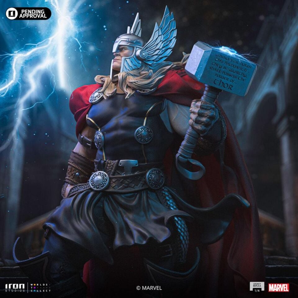 Thor Unleashed Quarter Scale Statue