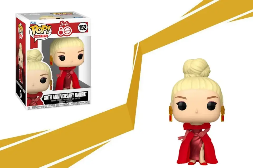 Barbie 80th Anniversary Barbie POP Figure